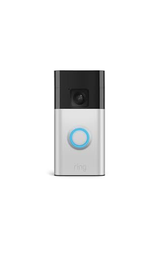 Ring Battery Doorbell (newest model), Home or business security with Head-to-Toe video, Live View with Two-Way Talk, and Motion Detection & Alerts, Satin Nickel