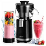 QIBOX 2-in-1 Snow Cone Machine & Smoothie Blender TB-8009B