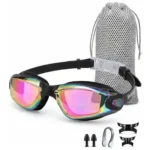 Bessteven Swim Goggles for Men Women: Anti-fog UV Protection