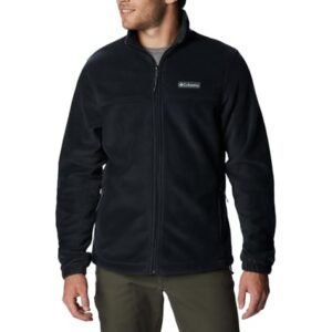 Columbia Men's Steens Mountain 2.0 Full Zip Fleece Jacket, Black, Medium