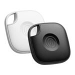 Life360 Tile - Bluetooth Tracker, Keys Finder and Item Locator for Keys, Bags and More. Phone Finder. Both iOS and Android Compatible. 2-Pack (Black/White)