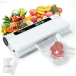 LSA Apparel Compact Vacuum Sealer for Food, 75Kpa