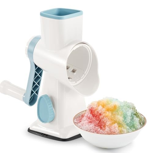 Rotary Manual Ice Shaver/Snow Cone Maker
