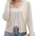 Women's Long Sleeve Cardigan Sweater