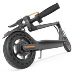 Aovowheel Electric Scooter for Adults, Max 23Miles Long Range, Folding E Scooter with 350 Motor 19 Mph Top Speed, 8.5''Solid Tires Commuting Scooters, Dual Brakes