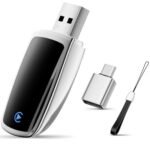 Wireless CarPlay Adapter for Apple iPhone（2026 Upgrade）- Convert Wired CarPlay to CarPlay Wireless Adapter, Stable Connection Compatible with OEM Wired CarPlay Vehicles & iOS 10+(White